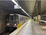 LACMTA Purple Line Subway Train at Union Station